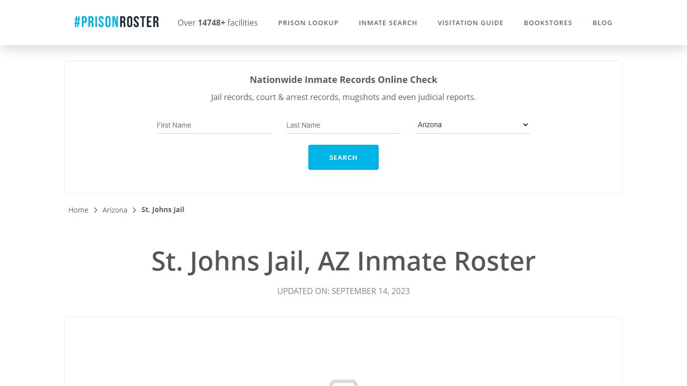 St. Johns Jail, AZ Inmate Roster - Prisonroster